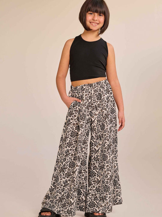 Kids' Palazzo Pants Floral