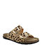 Sandale Casual Damă Leopard de Piele