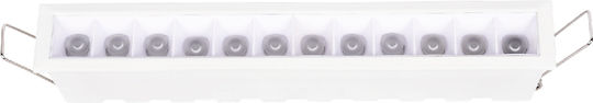 Inlight Single LED Spot in White Color