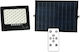 Universe Στεγανός Ηλιακός Προβολέας LED 50W Ψυχρό Λευκό 5000K IP65
