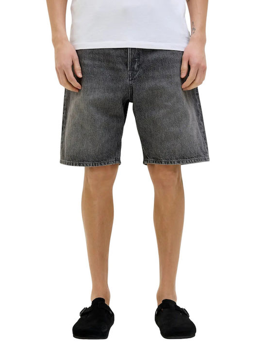 Jack & Jones Ανδρική Βερμούδα Black Denim