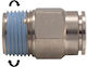 OMG ART520-1_4_D10 Σύνδεσμος Αρσενικός 1/4" Φ10