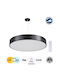 GloboStar Burton Anhänger LED Panel 75W mit Warmes Weiß Licht