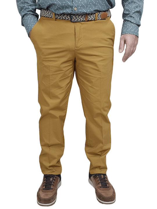 Freeman Clothing Trousers Chino Camel