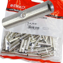 Uninsulated Cu Sleeve Kla 10-30 Erko 50pcs