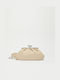 Cubico Leather Women's Bag Crossbody Beige