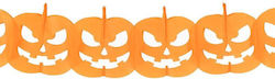 Papiergirlande Jack O' Lantern Kürbisse