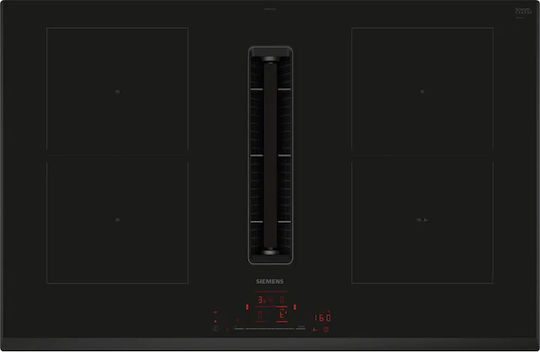 Siemens iQ500 Domino Induction Cooktop Autonomous with Child Lock Function 80.2x52.2εκ.