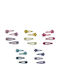 Ro-Ro Accessories Set of Kids Hair Clips with Hair Clip (Various Designs) 4pcs