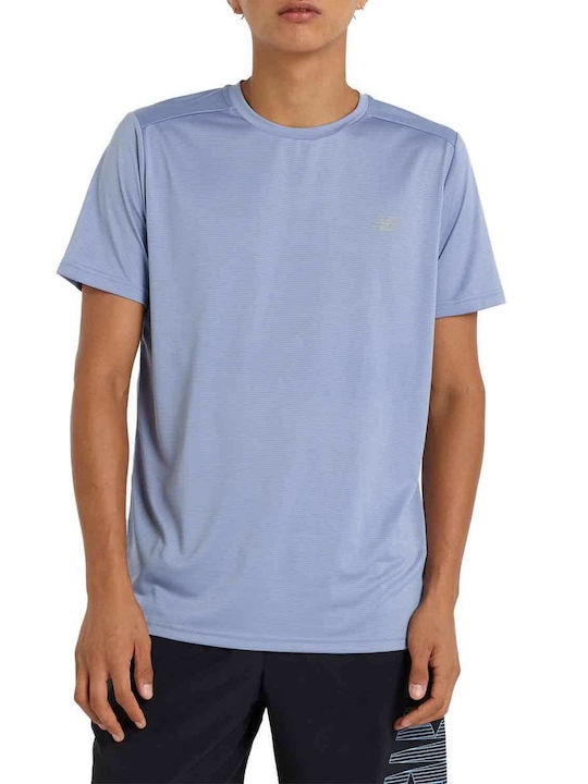 New Balance Tricou sport Albastru