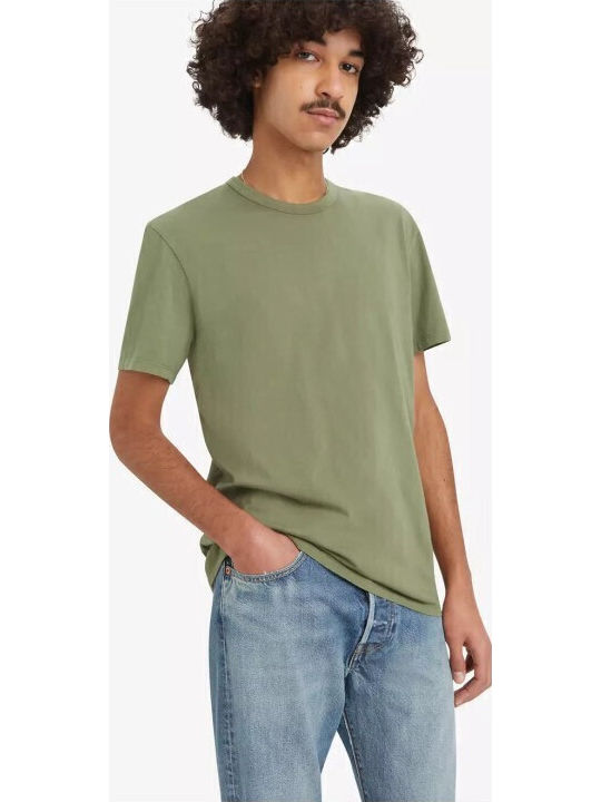 Levi's T-shirt Λαδί