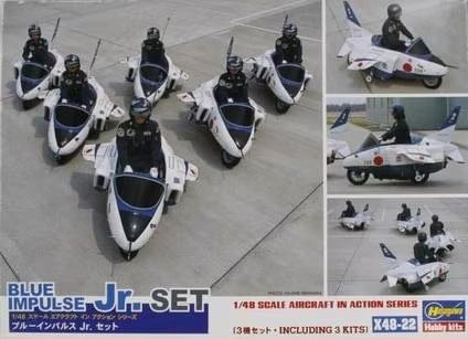 Hasegawa Φιγούρα Μοντελισμού Blue Impulse Jr Set 1:48 X48-22 36022