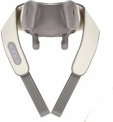 Massage Device Shiatsu for the Neck, the Back & the Body with Heating Function Gray
