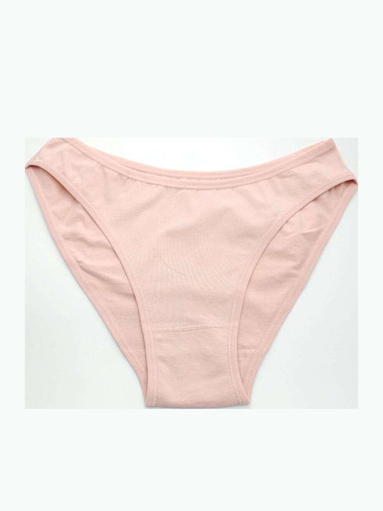 Topaki Cotton Women's Briefs Pink
