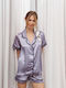 Comfort Set Pijamale Dama De Vară Antracit