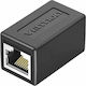 Vention Cat.6 Ftp Network Extender Rj45 Connector Black 10-pack Ipvb0-10