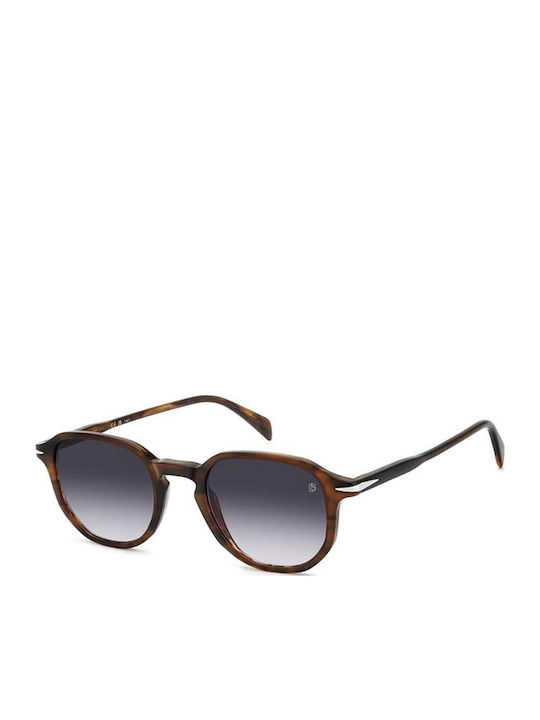 David Beckham Men's Sunglasses with Brown Tarta...