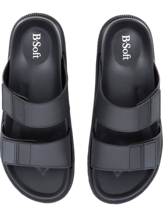 B-Soft Men's Sandals Black