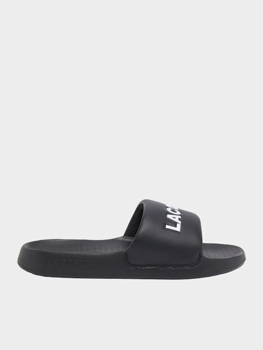 Lacoste Slides Serve Slide 1.0 Slapi Bărbați Negru