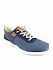 Men's Leather Casual Shoes Blue