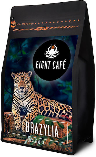 Eight Cafe Καφές Espresso Robusta Brazil σε Κόκκους 1kg