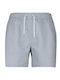 Men's Swimwear Shorts White with Patterns