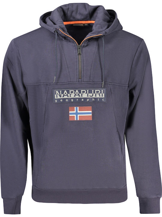Napapijri Burgee Hanorac cu Glugă Blue