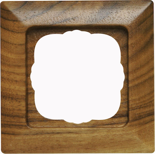 Hk02 Single Wooden Frame Walnut 1-k306535006