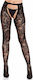 Leg Avenue Lace Sexy Κάλτσες Ροζ