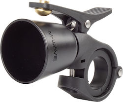 M-wave Κουδουνι Ποδηλατου Trophy Bicycle Bell Μαυρο 420455