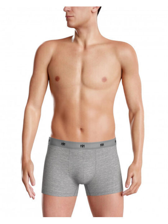 Ανδρικά Μποξεράκια Gray, Black 2Pack