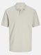 Short Sleeve Polo Shirt Moonbeam