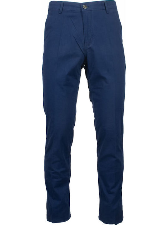Trousers Chino in Regular Fit Blue Dolby R-dk Blue