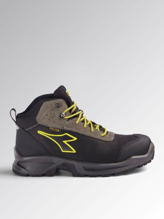 Utility Diadora Waterproof Safety Boot Black Sport Diatex Mid S7s Fo Ci Sr En Iso 20345:2022 181120