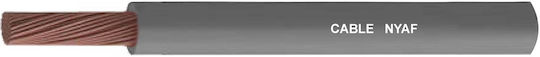 Καλωδιο Ηλεκτρολογικο Nyaf H07v-k 1x10mm² Γκρι Top Κουλούρα 50m