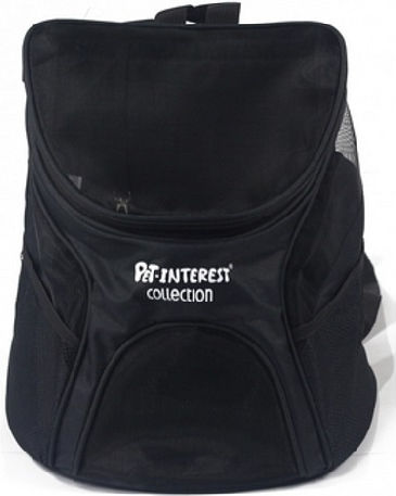 Pet Interest Oxford Dog Carrying Black Backpack L36xW33xH24cm