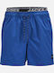 Jack & Jones Παιδικό Μαγιό Βερμούδα / Σορτς Turkish Sea Blue