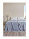 Aigaion Super Soft Mousseline Decke Halbdoppel 180x240cm Burgundisch