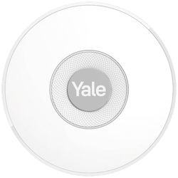 Yale Ασύρματη RF Σειρήνα Συναγερμού Μπαταρίας Εσωτερικού Χώρου 85dB με Λευκό Φως