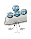 Φωτιστικο Led Τ5 14w 117cm Cct Tunable 3000/4000k 230v 1260 Lm Καλωδιο 1μ Διακοπτη Universe 2-u008761