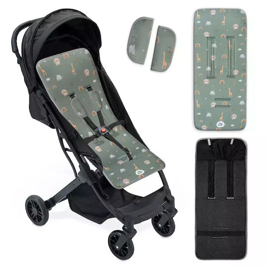 Interbaby Калъф за количка 34x84бр Зелен