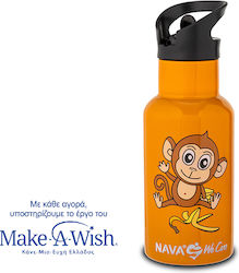 Nava Sticlă Termos Oțel inoxidabil 350ml Orange