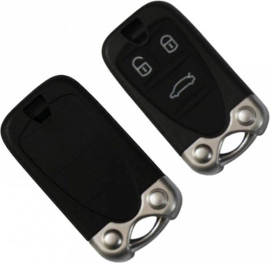Remote Control Shell with 3 Buttons for Smart / Alfa Romeo