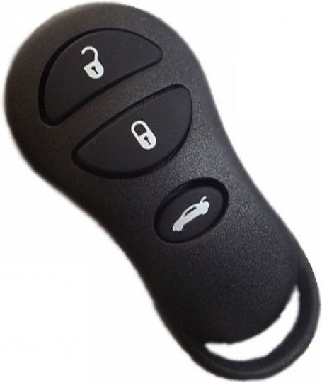 Carcasă cheie auto cu lamă cu 3 butoane pentru Chrysler