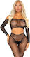 Leg Avenue Crop Sexy Top Black