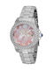 Invicta Angel Ceas Dama 34mm Cu Baterie Cu Brățară Din Metal Albă