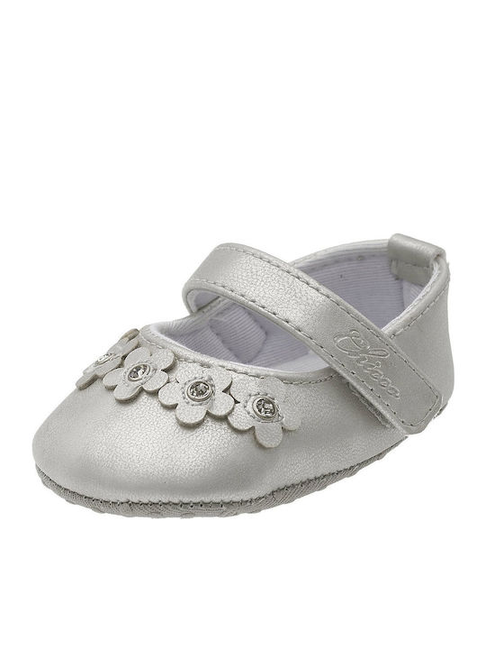 Chicco Βρεφικές Μπαλαρίνες Αγκαλιάς Ασημί Baby Ballerina Nassy