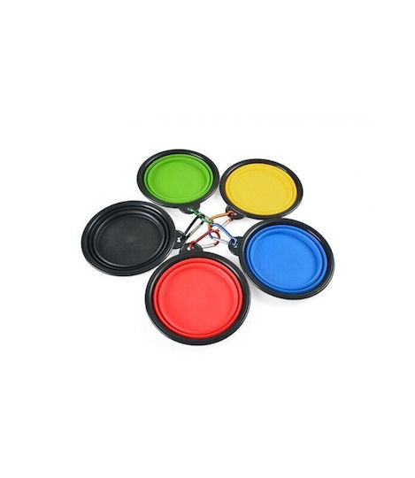 Nunbell Pet Bowl Silicone Food & Water for Dog 700ml 19cm (Various Designs/Colours)