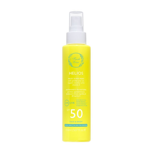 Fresh Line Helios Слънцезащитна Емулсия За Лице И Тяло SPF50 150мл