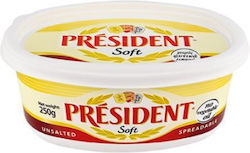 Unsalted Butter in Tub President (200 g)